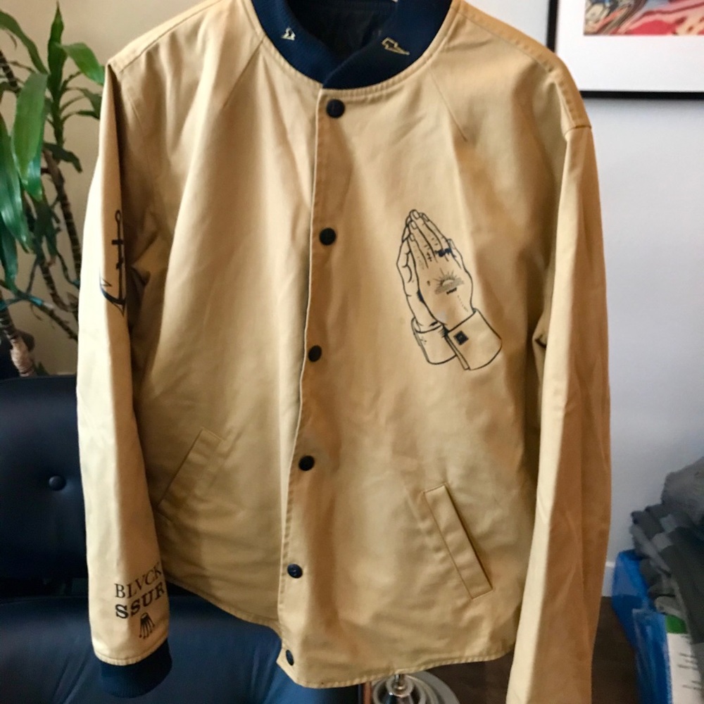 Black Scale (Blvck Scvle) Men’s Reversible Jacket